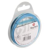 Rayher Organza lint, 7 mm, SB-rol 10 m, turquoise