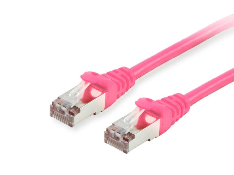 Equip Cat6 S/FTP Patch Cable - 10m - Pink