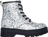 Skechers Gravlen Hi - Doodle Down Meisjes Laarzen - Zilver