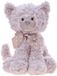 Beppe Knuffelkat Beatrice met strik - 25 cm, roze