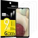 NEW'C 3 Stuks Screen Protector voor Samsung Galaxy A12, Galaxy A02s, Gehard Glass Schermbeschermer Film 0.33 mm ultra transparant, ultra resistent, Anti-kras, anti-vingerafdrukken