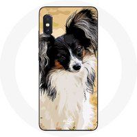 Maniacase Etui voor Xiaomi Redmi Note 5 Pro Continental vlinder spaniël Hondenras