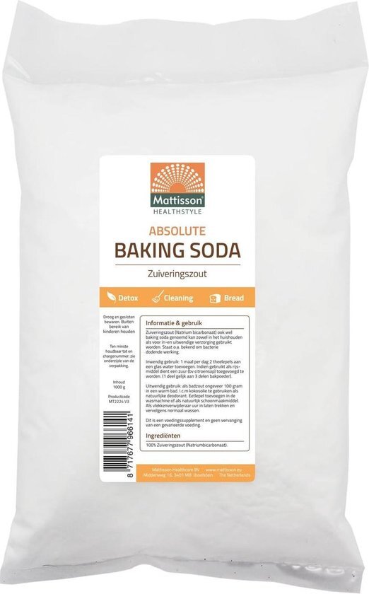 Mattisson Baking Soda Zuiveringszout