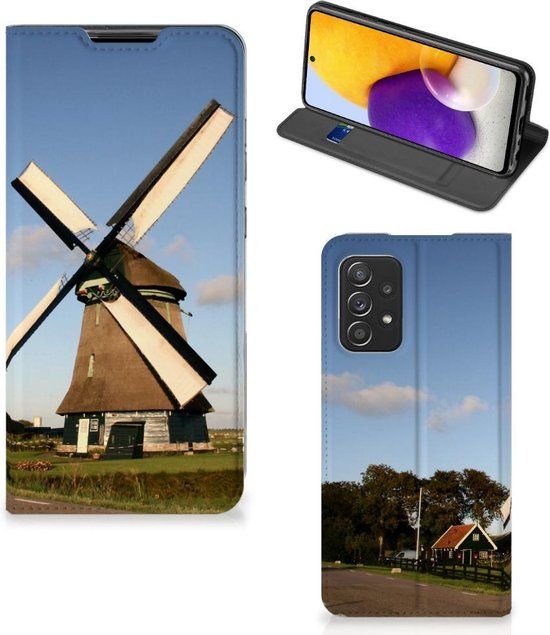 B2Ctelecom Mobiel Bookcase Samsung Galaxy A72 (5G/4G) - Smart Cover Molen