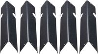 Merkloos / Sans marque Genesis Porselein Emaille Staal Smaakversterkerspalen, 44 cm Grill Vervangingsonderdelen, Compatibel Met Genesis ll 310 315 335 340, E/S 325s, ES/SX 325s, E/S 335, EX/SX/EPX-335 Grills, Duurzame Warmteplaten, Set Van 5