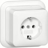 Gira Wandcontactdoos 444011 Enkel Ra Opbouw Wit