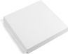 Happy Cocooning Couvercle Aluminium - Carré Blanc - 44 x 44 x 5 cm