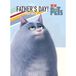 Geheime Secret Life Of Pets Wenskaart voor Vaderdag van de kat