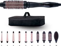 PERFECT BEAUTY 10-IN-1 VERWISSELBARE THERMISCHE BORSTEL EN TANGENSET