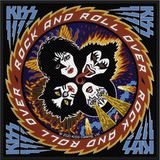 Kiss Rock & Roll over Unisex Patch - meerkleurig