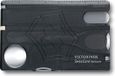 Victorinox SwissCard Nailcare Multitool 13 Functies Transparant Zwart