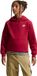 Nike K NSW CLUB FLC HDY LBR Rouge Coton Unisexe Enfants S