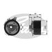 Gates T43003 spanrol, tandriem