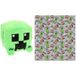 4KidsOnly Minecraft slaapkamerset; handwarmer en fleece deken