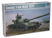 Trumpeter 01578 Model Kit Soviet T 64 Mod 1972