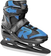 Roces ROCES IJshockeyschaatsen verstelbaar JOKEY ICE 2.0 BOY Zwart/Blauw 30-33