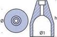 RECMAR Riva Orvea as-anode, zink 65mm (TEN00498)