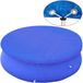 Maison Exclusive - Couverture de piscine, PE, ronde, diamètre 450 - 457 cm, 90 g/m²