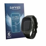 Savvies - Screenprotector voor Zonaro Kids Smartwatch - Folie Beschermfolie transparant 6 Stuks