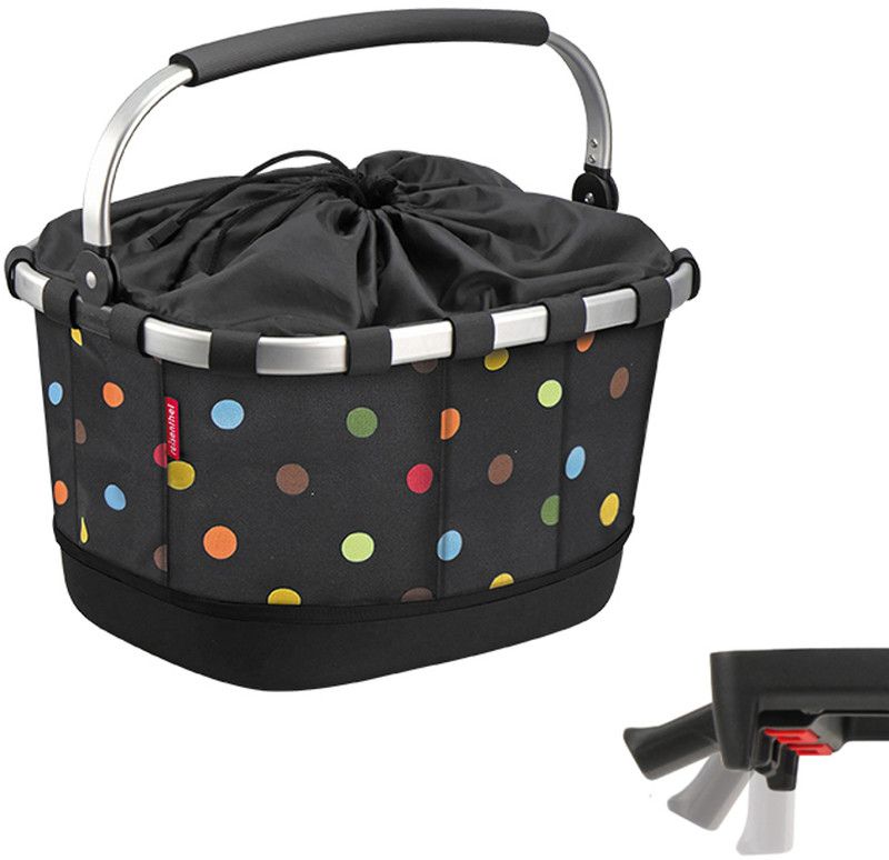 KlickFix Reisenthel Draagbare Achtermand met Uniclip, dots
