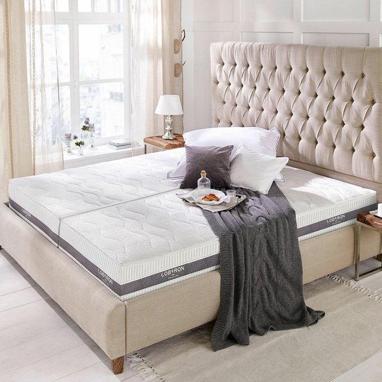 LOBERON Matras 180 x 200 cm set van 2 Turim Hardheid 2