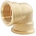 SOMATHERM FOR YOU 3540730011558 Hoek Brass DF 3/4 (x2) Ruw Messing Elbow - Vrouwelijke Dubbele 20/27 - Tas van 2 Stuks