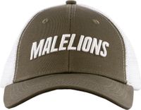 Malelions Sport Uraenium Cap - Army/White - One Size