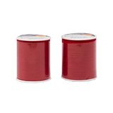 Korbond 320m Naaigaren – 2 x 160m Spoelen - Atom Rood - Polyester - Hand- en Machine Naaien