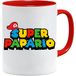 Jungle Mug Vaderdag Grappige Super Papàrio mok, origineel cadeau-idee voor heren, speciaal verjaardagscadeau, ontbijtmok voor koffieliefhebbers, vaderdagcadeau