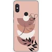 Bora Bora Bedrukt siliconen hoesje compatibel met Xiaomi Redmi Note 5, Xiaomi Redmi Note 5 Pro