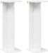 vidaXL Plantenstandaard 2 stuks Wit 25 x 25,5 x 80,5 cm Bewerkt hout