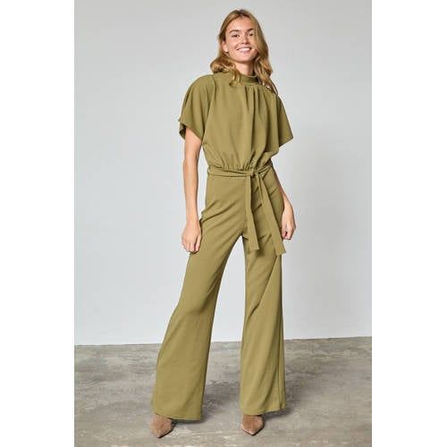 SisterS Point jumpsuit olijfgroen