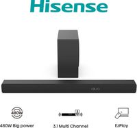 Hisense HS3100 Barre de son 3.1 avec caisson de basses sans fil - 480W