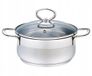 Maestro casserole avec couvercle en verre - 22 cm, 3,8 L