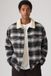 Levi's Veste Trucker Coupe Relax - Homme - 2XL - Gris / Ivy Plaid Thunderstorm