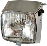 Teknix Front Light for Peugeot 50 103 Vogue Moped 2004-2018 Chrome