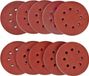 SPTA 100-delig, 125 mm, 40/80/120/180/320/400/600/800/1500/2000 schuurschijven, klittenband-schuurpapier, schuurpapier, excentrische schuurmachine, elk x 10, 8 gaten voor excentrische schuurmachines