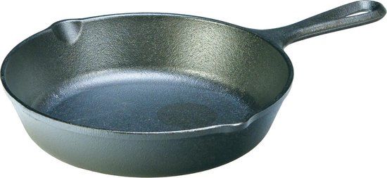 Lodge L5SK3 Koekenpan - 20.32 cm - Gietijzer - Zwart