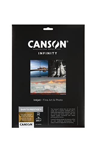 Canson Infinity Baryta Prestige II Pack A4 10 vellen 340g