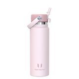 Sparrow RVS Drinkfles 500ml/750ml/1L/1.2L - Isolerende Waterfles met Rietje