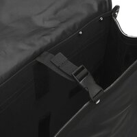 BECK Canvas Small Dubbele Fietstas - 35L - Blauw