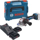 Bosch Professional Bosch GWS 18V-11 Professional accu haakse slijper 18 V 125 mm borstelloos + L-Boxx (06019N4102)