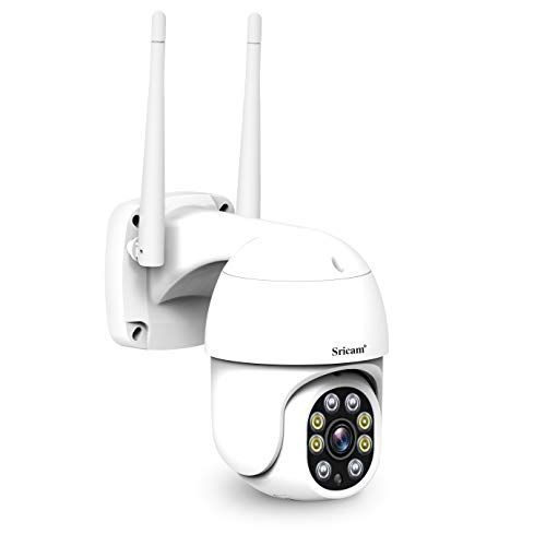 Sricam Italia SP028 - IP Camera - 2MP - WiFi - Pan/Tilt - Nachtzicht in kleur - Humanoid Detection