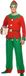 Smiffys Kerst verkleed Elf - pak/outfit - heren - groen/rood - polyester 52/54