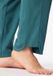 SCHIESSER Dames Pyjamabroek Mix+ Relax Effen Groen Katoen Maat 36-38