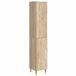 vidaXL - Armoire - Ensemble - 2 - pièce(s) - Sonoma - Chêne - Bois - traité