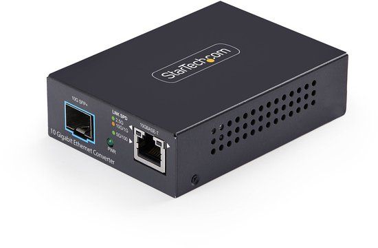 StarTech 10GbE Multi-Gigabit Open SFP+ Glasvezel Media Converter