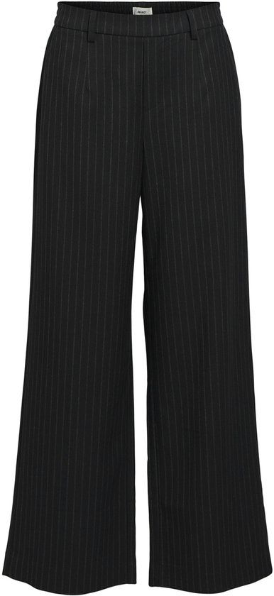 OBJECT Objlisa Wide Pant Broeken Dames - Zwart - Maat 38