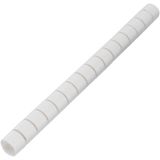 Tru Components TRU COMPONENTS 1593715 TC-KL15BKZ-50M203 Kabelslang 25 mm (max) Wit 20 m