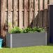 Maison Exclusive - Jardinière surélevée en bois composite, dimensions 150 x 50 x 54 cm, couleur grise